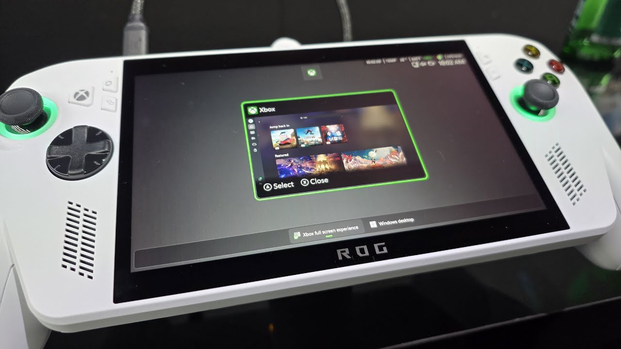 First Look: Windows 11's new Handheld Gaming Mode on the