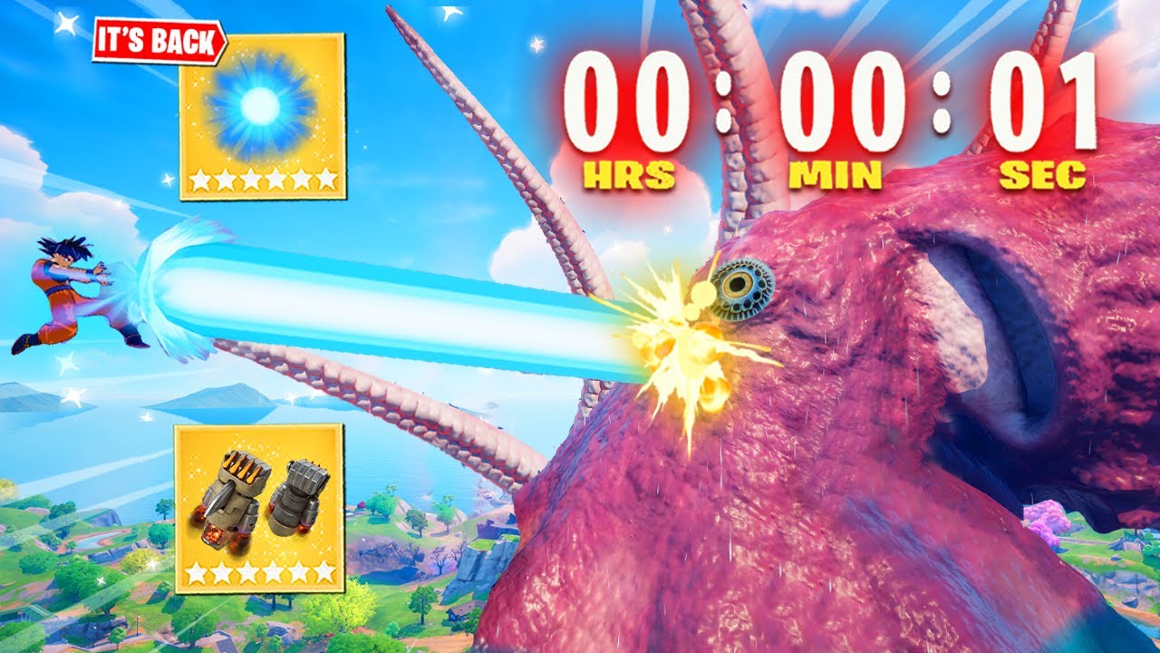 Fortnite's *DRAGON BALL and LIVE EVENT* UPDATE!