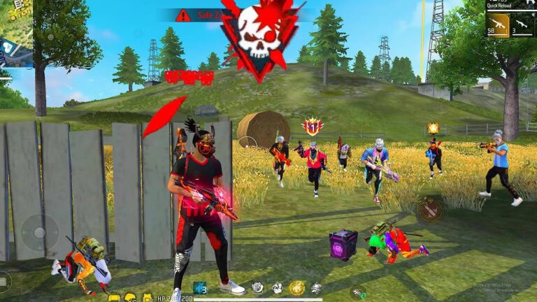 GAME KING 👑 99% Headshot Rate ⚡| Solo Vs Squad