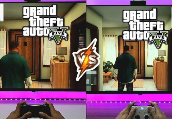 GTA V (PS4 Slim Vs Xbox One S)