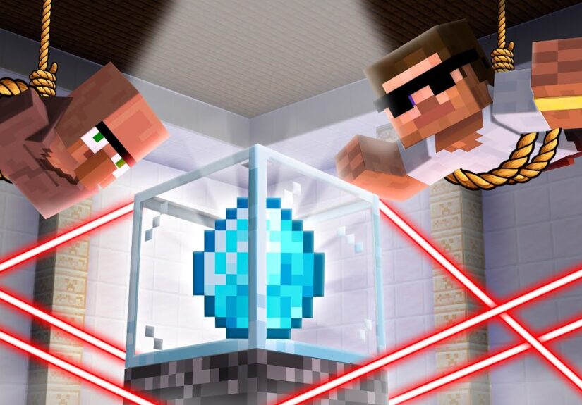 Helping Doorbin in Stealing Most LUXURIOUS ITEM in Minecraft.