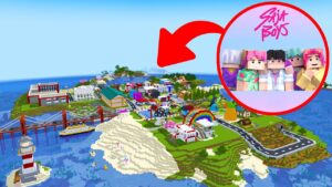 Helping SAJA BOYS in Minecraft! (KPOP DEMON HUNTERS)