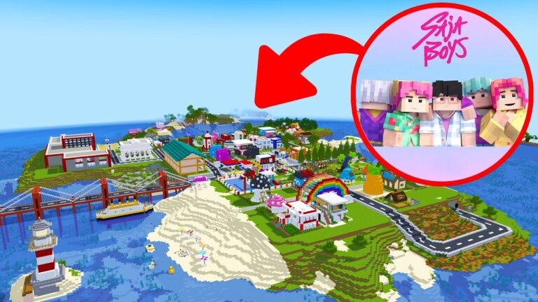 Helping SAJA BOYS in Minecraft! (KPOP DEMON HUNTERS)