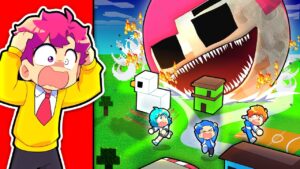 Hiha Trở Thành MẶT TRĂNG TỈNH DẬY Trong Minecraft 🫨😱