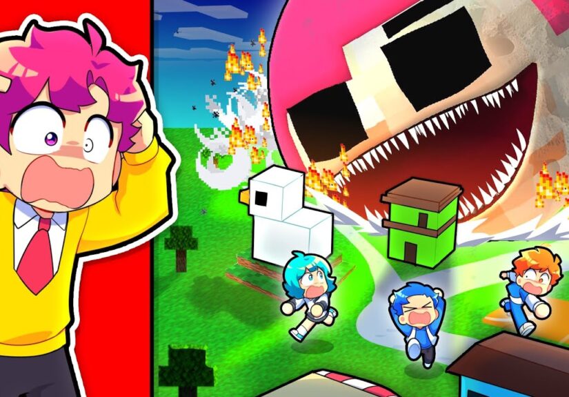 Hiha Trở Thành MẶT TRĂNG TỈNH DẬY Trong Minecraft 🫨😱