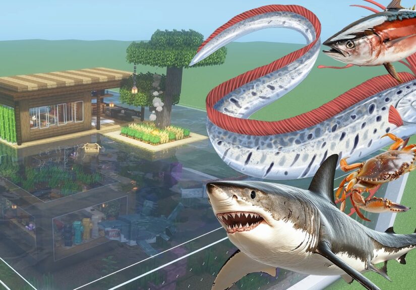 How To Make an Oarfish, Shark, Crab, and Tuna Farm