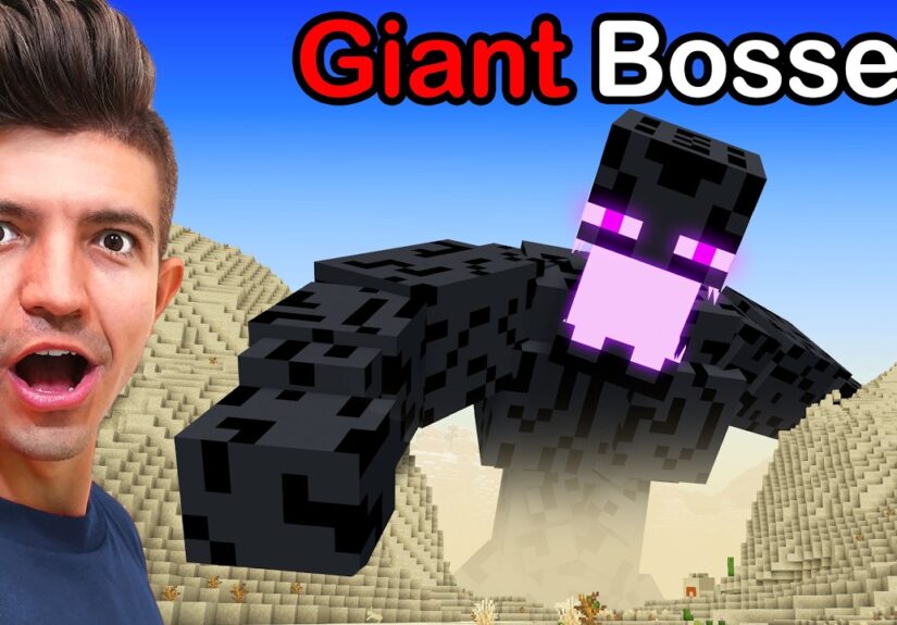I Added Custom Bosses In Minecraft...