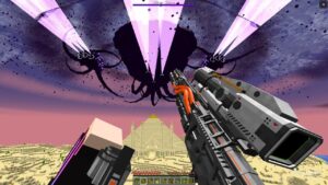 I DESTROYED the WITHER STORM Using MODERN GUNS in Minecraft