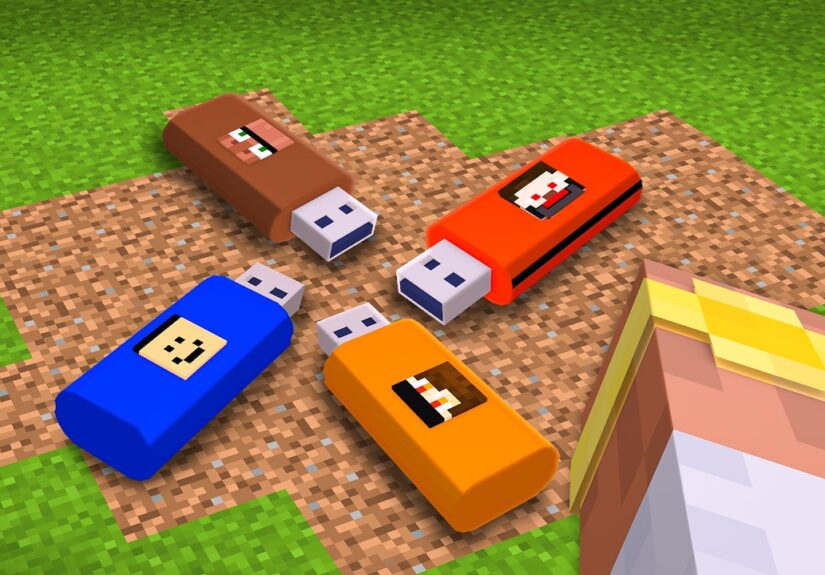 I Found Youtuber's Secret USB Pendrive in Minecraft..