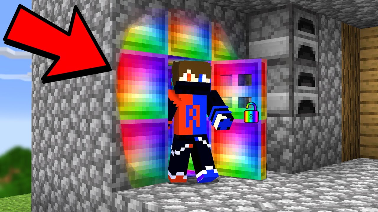 I Found a Secret Avaritia DOOR in MInecraft