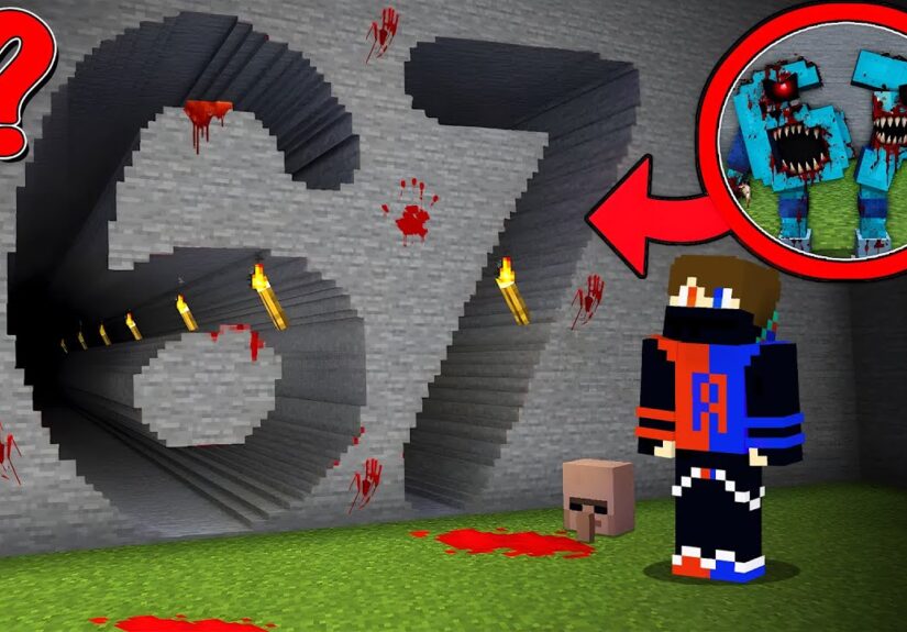 I Found the SCARY 67 Brainrot Tunnel in Minecraft