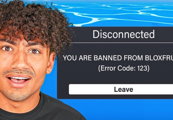 I Got BANNED On Blox Fruits..