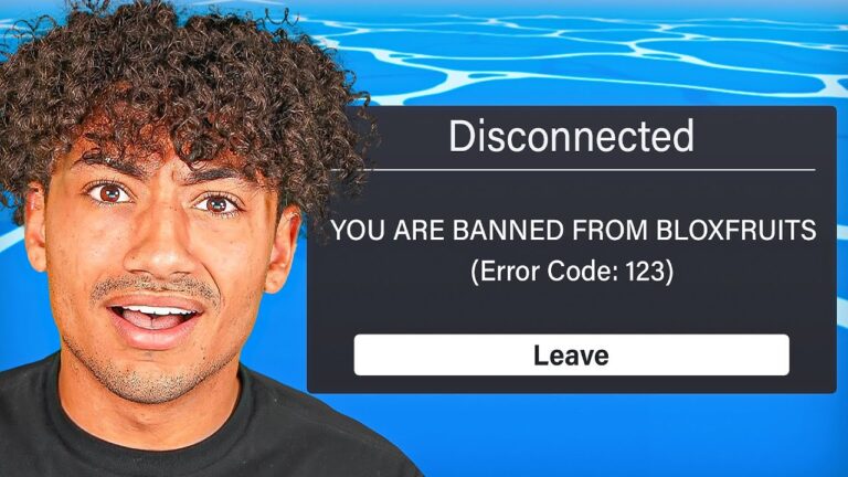 I Got BANNED On Blox Fruits..