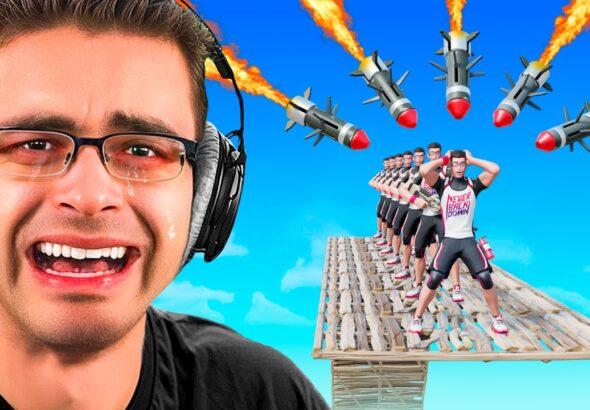 I Griefed Nick Eh 30's Fortnite Video!