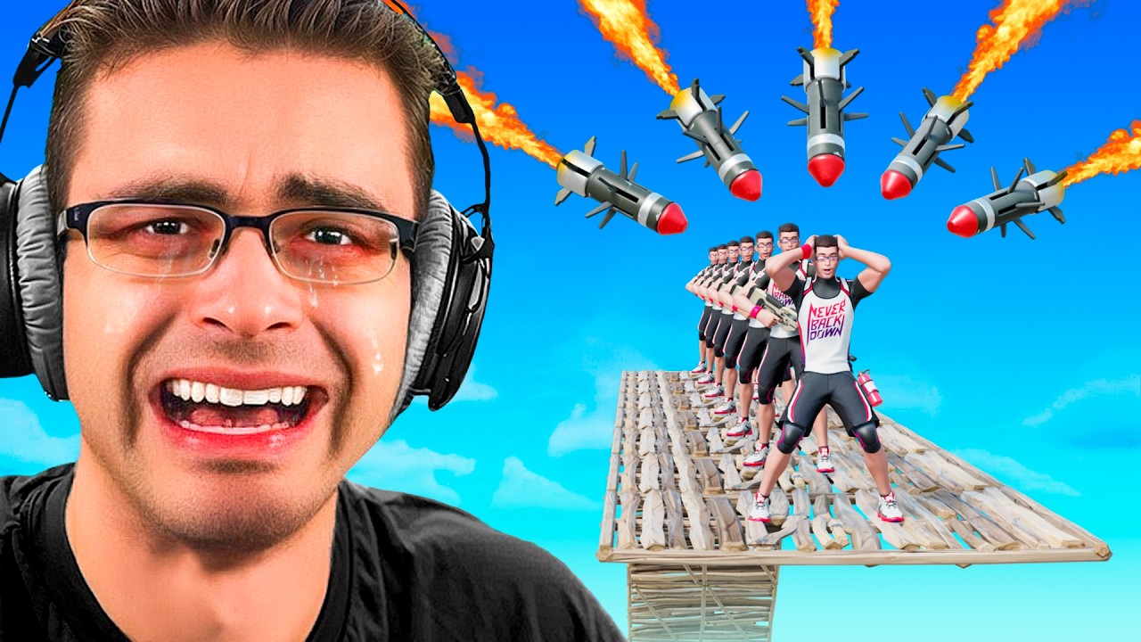 I Griefed Nick Eh 30's Fortnite Video!