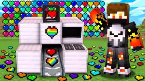 I MADE EVERY HEART FACTORY IN MINECRAFT !!!!
