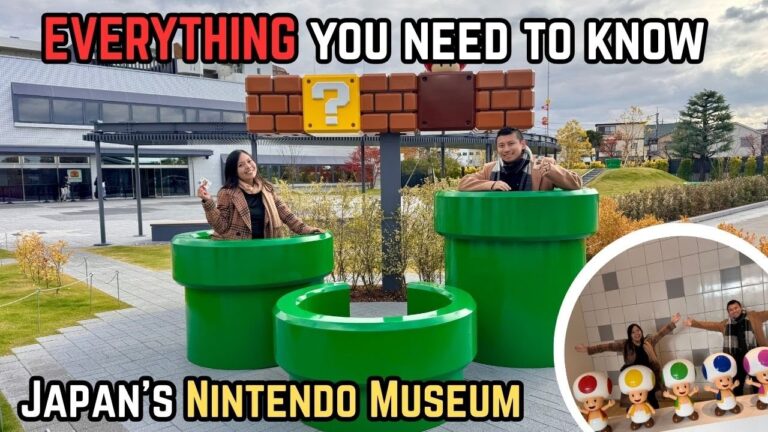 Japan’s Nintendo Museum FULL TOUR 🎮 + Tips on Tickets,