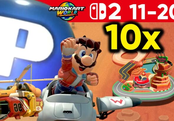 Mario Kart World - 10 P-Schalter (11-20), Fundorte (Guide/Tipps) Nintendo