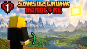 Minecraft Sonsuz Chunk Hardcore: Bölüm 1