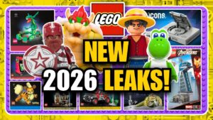 NEW LEGO LEAKS! Pokémon, One Piece, Marvel, PlayStation, Jurassic Park