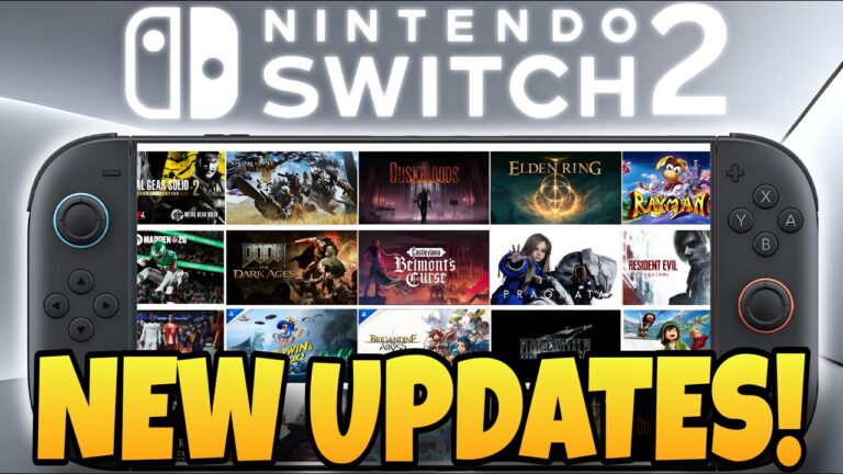 NEW Nintendo Switch 2 Game Updates Just Appeared!