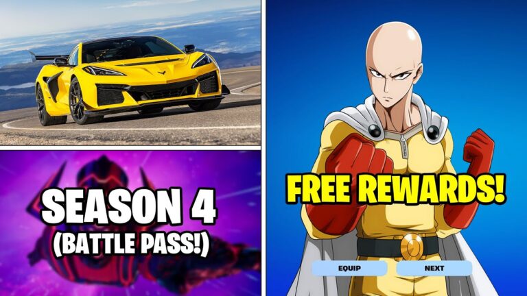 *NEW* Update! (FREE Skin & Season 4 Battle Pass Leaks!)