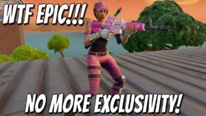 NO MORE EXCLUSIVITY!!! Last Exclusive Battle Pass #fortnite #trending #gaming