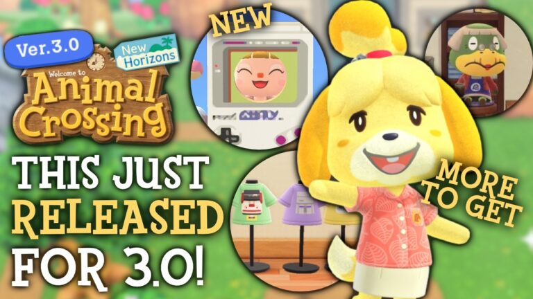 Nintendo JUST Dropped This Today For 3.0 - Animal Crossing