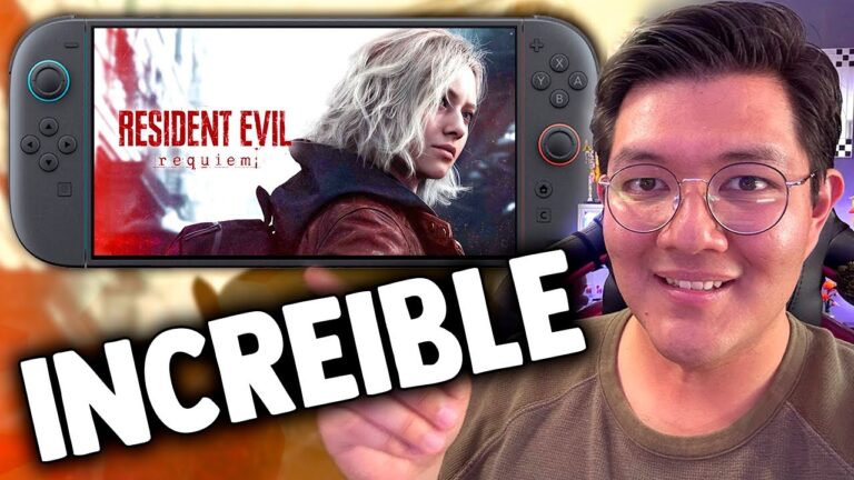 Nintendo Switch 2 es INCREIBLEMENTE BUENA 🔥 RE 9 Requiem