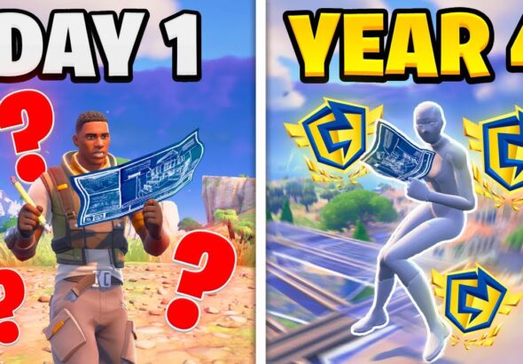 (Noob to Pro) 4 Year Fortnite Progression