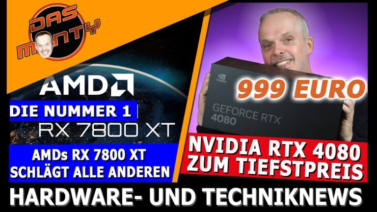 Nvidia RTX 5000 noch früher | AMD RX 7800 XT