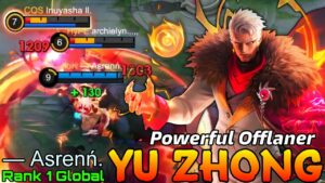 Powerful Offlaner Yu Zhong Legendary Gameplay - Top 1 Global