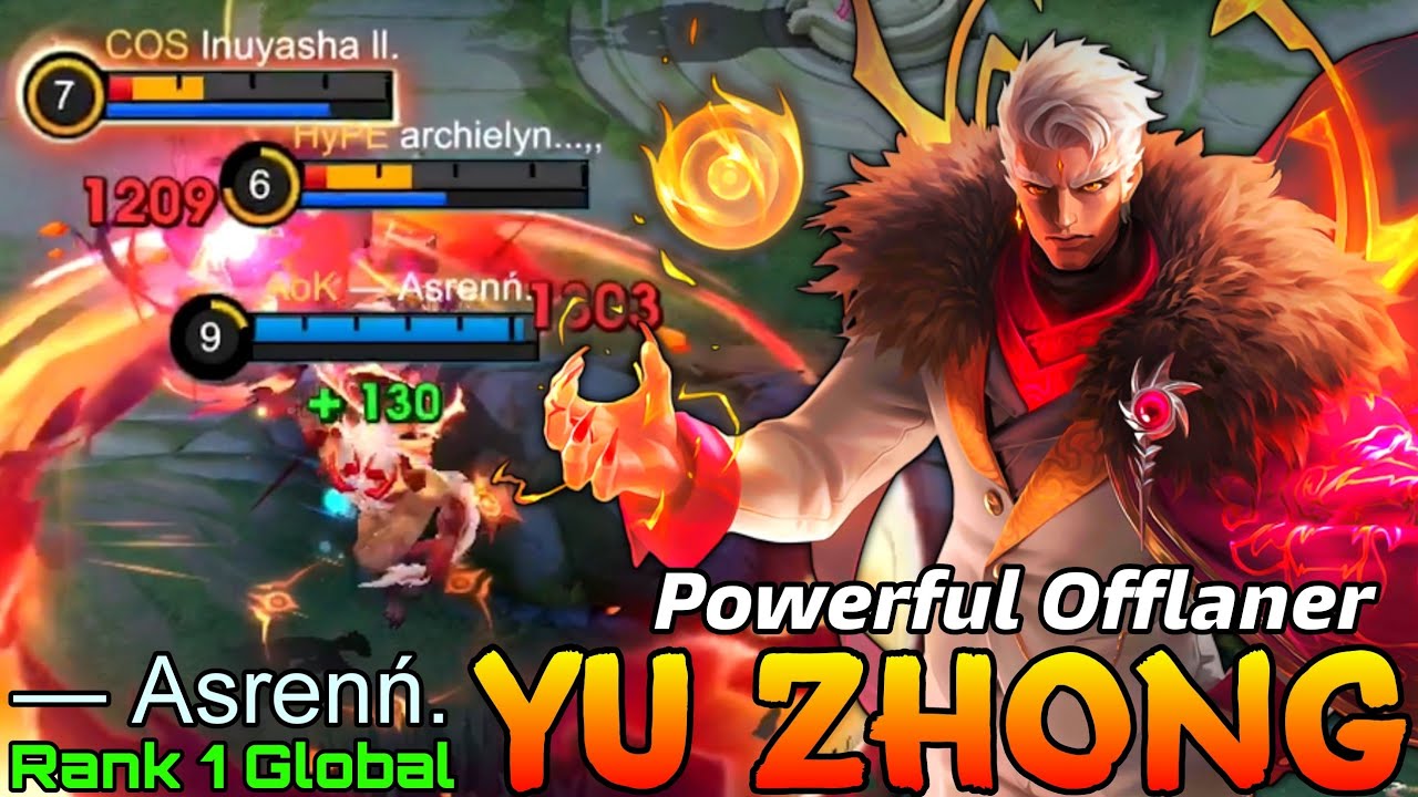 Powerful Offlaner Yu Zhong Legendary Gameplay - Top 1 Global