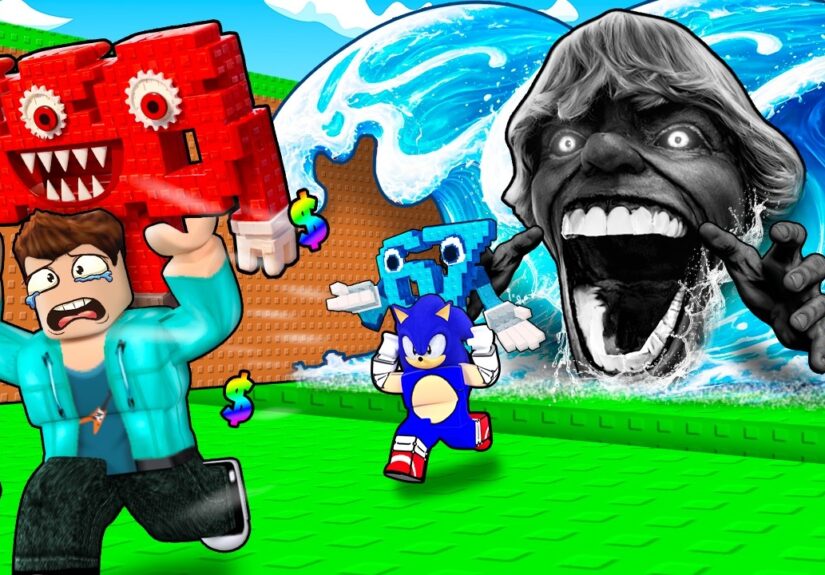 RESCUEING BRAINROTS FROM 67 BRAINROT TSUNAMI APOCALYPSE IN ROBLOX !!