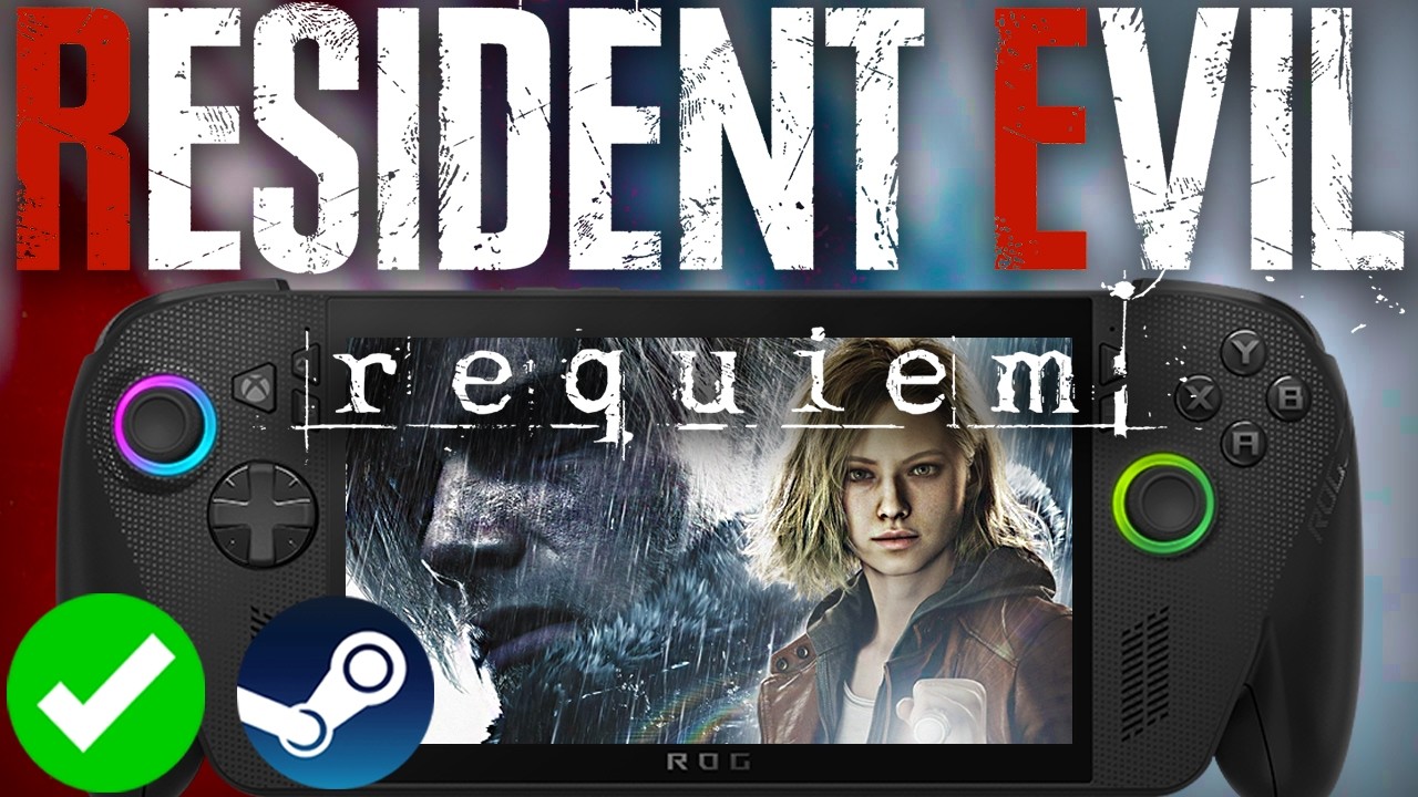 Resident Evil 9 Requiem ROG XBOX ALLY X Performance: Ryzen
