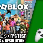 Roblox - Xbox One Gameplay + FPS Test