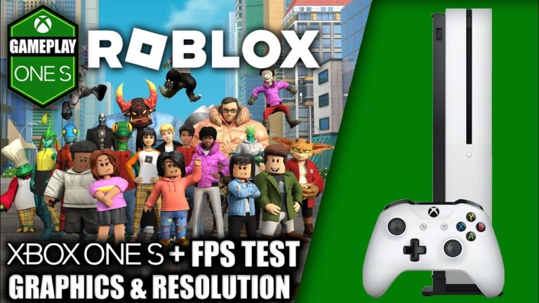 Roblox - Xbox One Gameplay + FPS Test