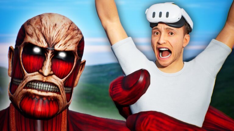 Slaying Titans in VR (SCARY)