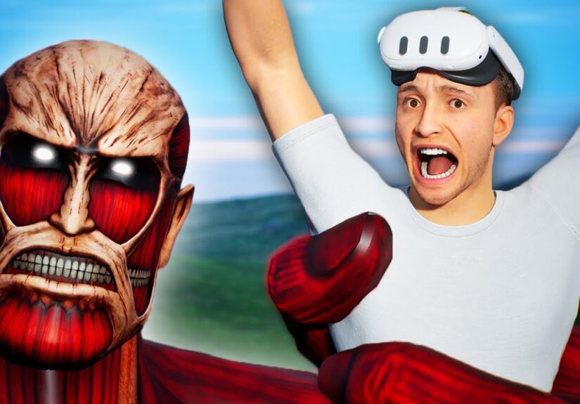Slaying Titans in VR (SCARY)