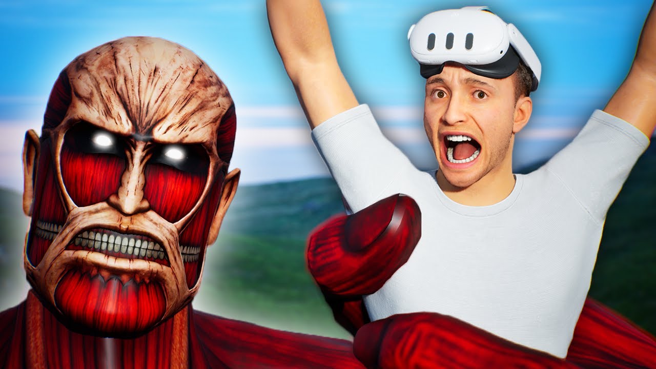 Slaying Titans in VR (SCARY)