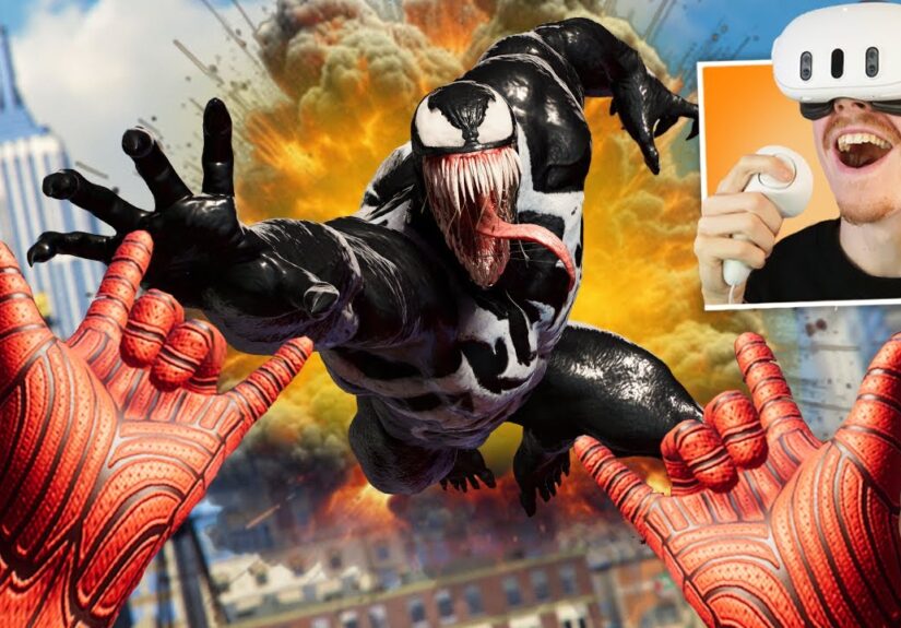 Spider-Man vs Venom In VR! | Marvel Powers United on