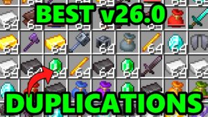 TOP 3 OP DUPLIACTION GLITCHES in 1.21 MINECRAFT BEDROCK Edition