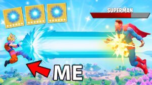 The *DRAGON BALL MYTHIC* ONLY Challenge in Fortnite