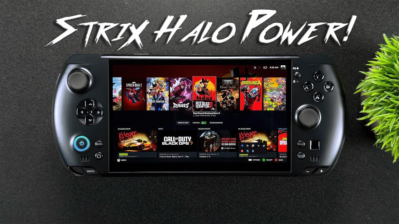 The Fastest Handheld EVER! GPD Win 5 (Strix Halo) Is