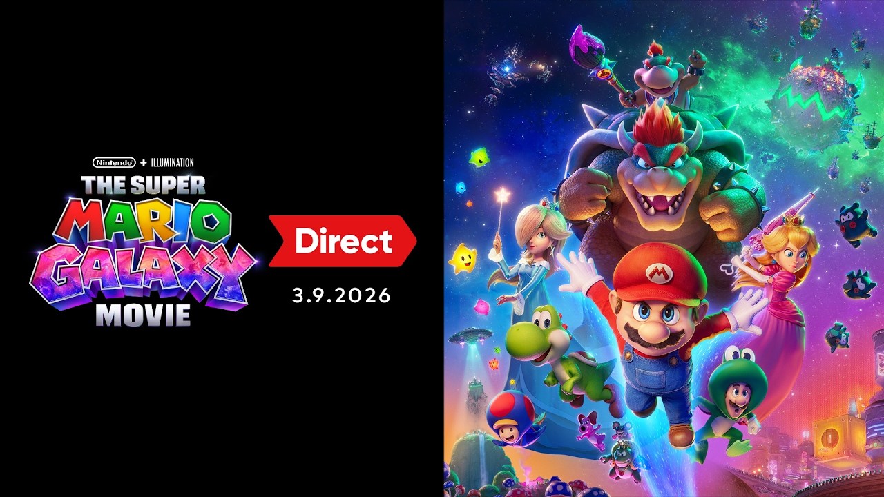 The Super Mario Galaxy Movie Direct 3.9.2026