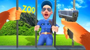 Trying to ESCAPE My Enclosure - I Am Monkey VR