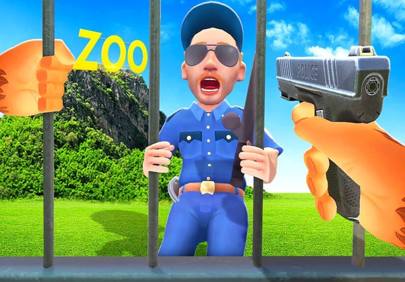 Trying to ESCAPE My Enclosure - I Am Monkey VR