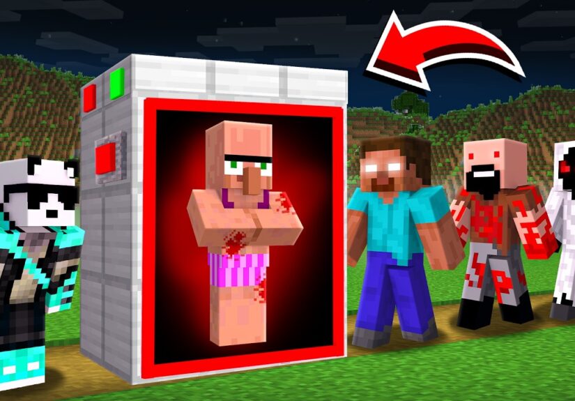 Using a SCANNER to Find SCARY ENTITY Secrets in Minecraft!