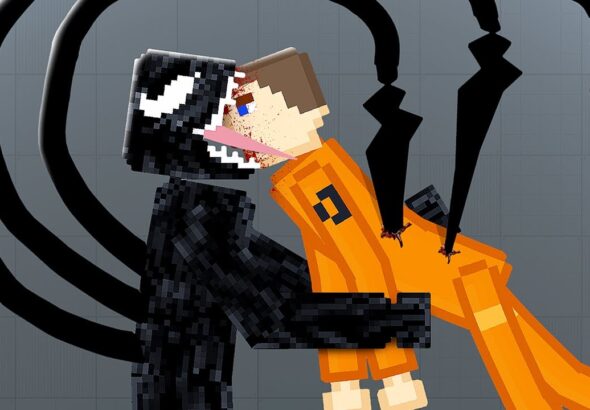 VENOM Eats Every Ragdoll - People Playground Gameplay