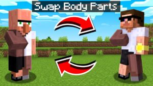 We Swapped Body Parts in Minecraft..